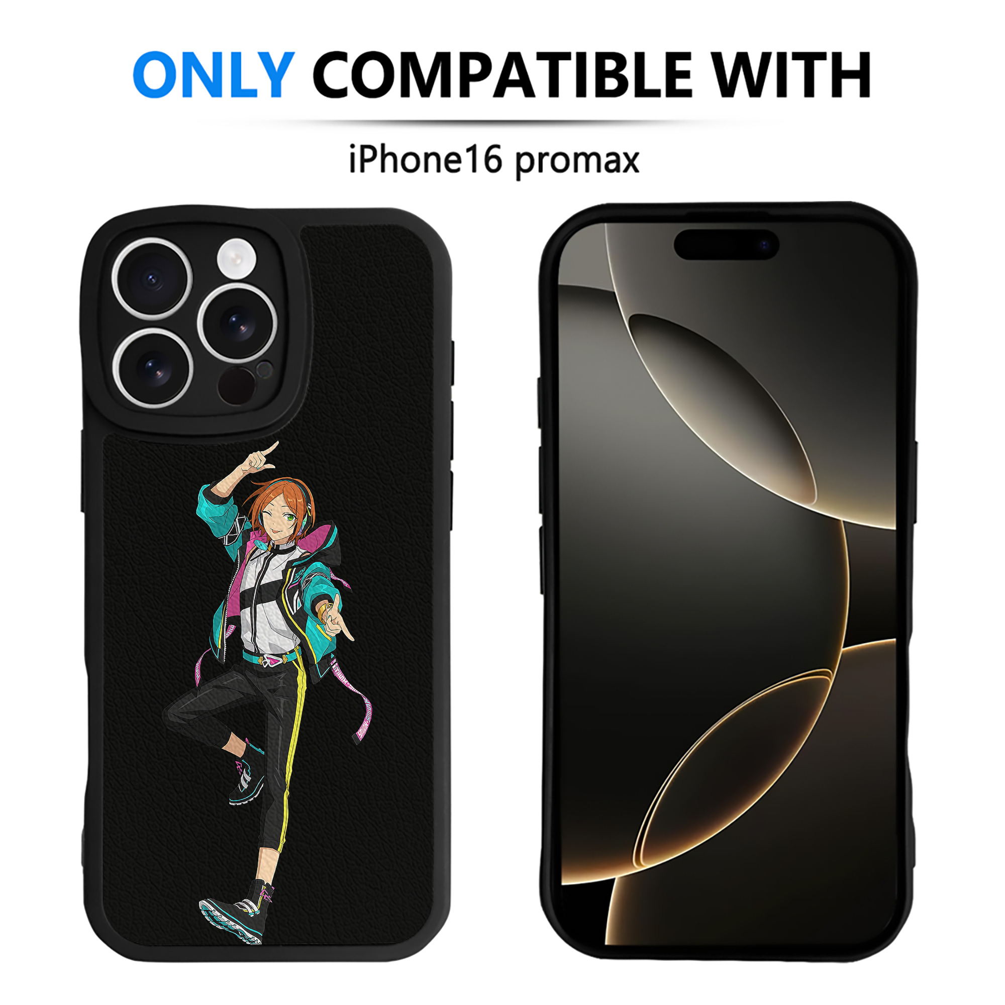 （画像用） あんさんぶるスターズ! Ensemble Stars 【iPhone 16シリーズ対応】シリコンスマホケース（レザー調） 材質：シリコン